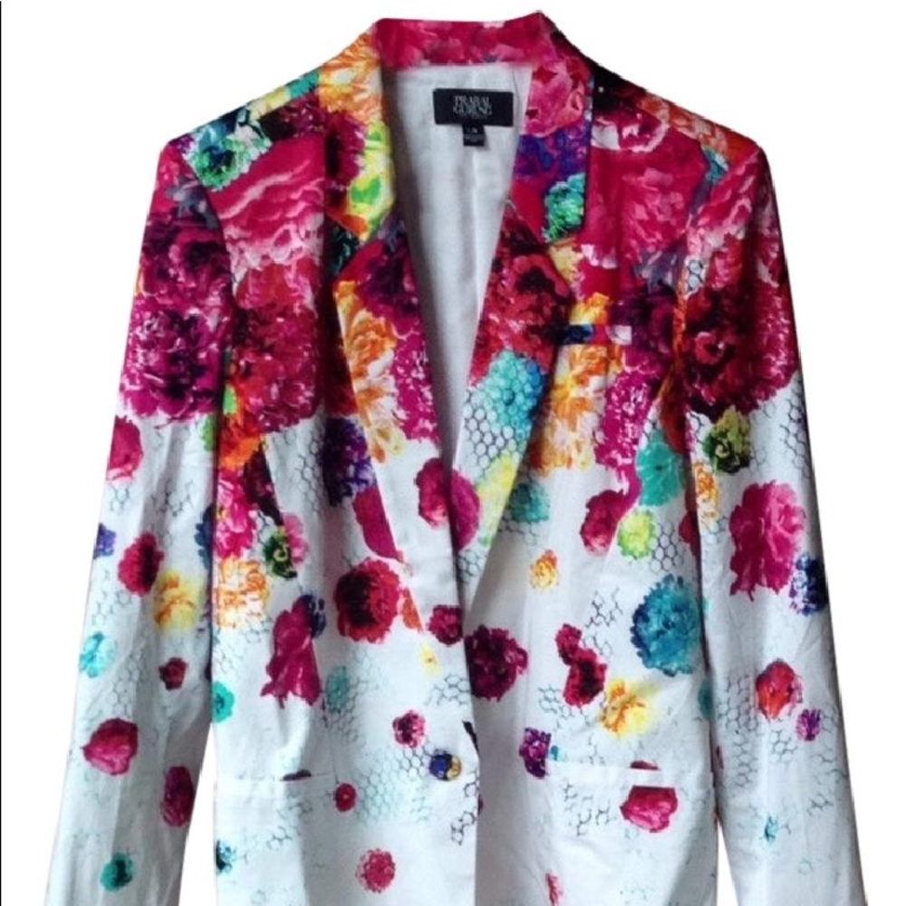 Prabal Gurung Floral Blazer - Picture 3 of 6